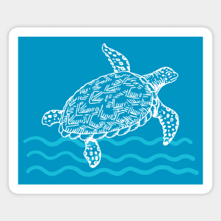 Sea Turtle Beach Lovers Gift Sticker